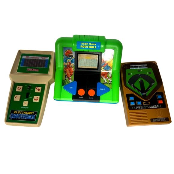 Lot of 3 Vintage Hand Held Electronic Games Coleco, Radio Shack & Mattel-Working - Picture 3 of 14